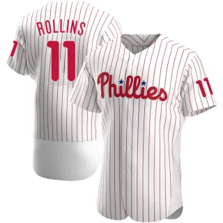 Jimmy Rollins Women's Authentic Philadelphia Phillies Cream Alternate Jersey  - Philadelphia Store