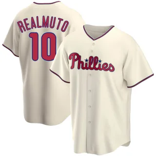 Jt Realmuto Philadelphia Phillies Home Replica Player Jersey White Mlb -  Bluefink